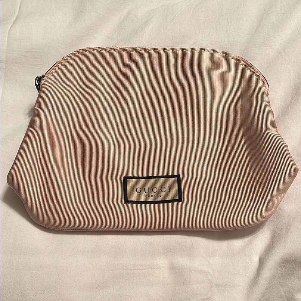 Gucci Pink Cosmetic Bag